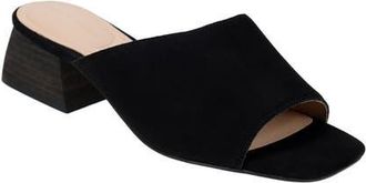 Pelle Moda Naura Slide Sandal in Black at Nordstrom, Size 7.5