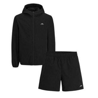 Jack & Jones Jack And Jones Set windjacks met relaxte pasvorm voor heren (Zwart)