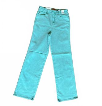 Judy Blue Hi Waist 90s Straight Jean In Sea Green