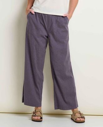 Toad & Co Womens Taj Hemp Wide Leg Pant in Ash at Nordstrom, Size X-Small 27