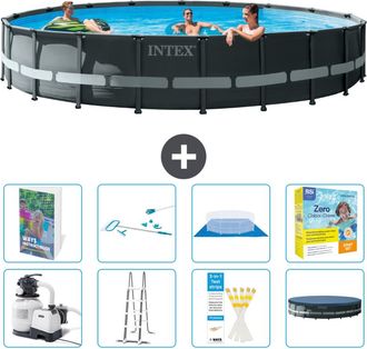 Intex Piscina Ultra Xtr Redonda - 610x122 Cm - 9-piezas S550