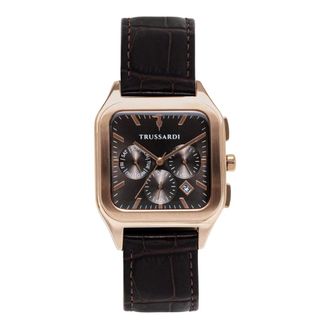 Trussardi Reloj T-Quadro - Accessories - Hombre - Marr&oacute;n - ONE SIZE