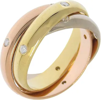 Cartier Yellow Gold (18K) Pink Gold (18K) White Gold (18K) Band Ring (Pre-Owned)