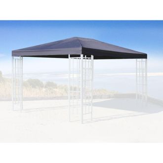 Quick-Star Quick-star - Ersatzdach F&uuml;r Rank Pavillon 3x4m Anthrazit Ral 7012 Ersatzbezug Pavillondach