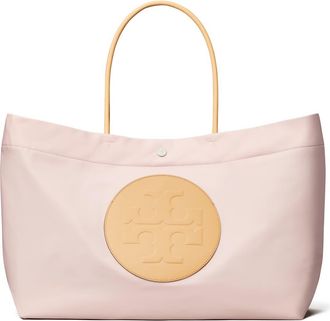 Tory Burch Ella Twist Reversible Tote in Rose Mist at Nordstrom