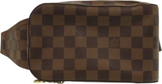 Louis Vuitton Ebene Damier Canvas Sling Bag (Pre-Owned)