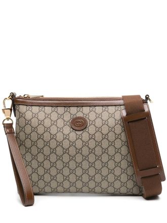 Gucci GG canvas messenger bag - Neutrals