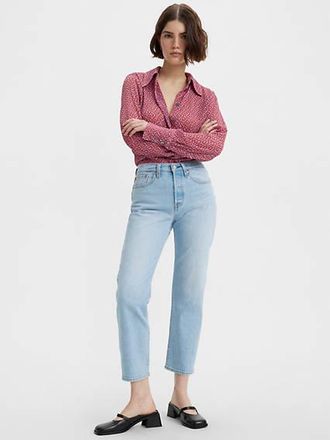 Levi's Wedgie Straight Jeans - Womens - 23X26 - Blue