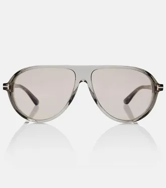 Tom Ford Gafas de sol de aviador Marcus T Icon