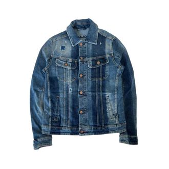 Jack & Jones Cotton Jacket - Heren - Spijkerjassen - Blauw - S - Katoen - Jassen