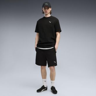 Puma Shorts Essentials Elevated dal taglio morbido da uomo, Abbigliamento, Nero, XXL