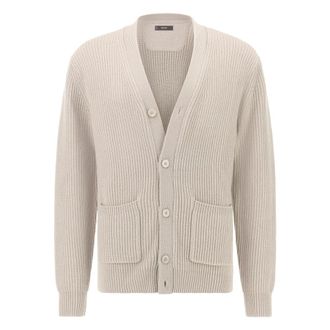 Boggi Milano Heren, Truien, Beige, Maat: XL Wol