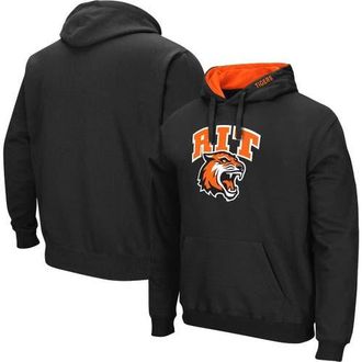 Colosseum Mens Colosseum Black Rochester Institute of Technology Tigers Arch & Logo 3.0 Pullover Hoodie at Nordstrom, Size Xxx-Large