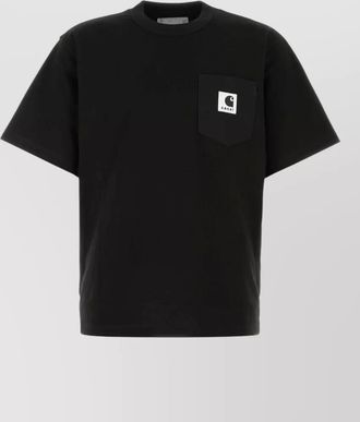 sacai cotton carhartt wip crew neck t shirt