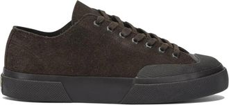 Superga Suede Low-Top Sneakers - Heren - Sneakers - Bruin - 45 EU - Su&egrave;de - Schoenen
