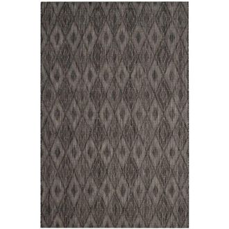 Safavieh Alfombra negro/negro 201 x 290 cm