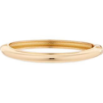 Nordstrom Skinny Hinged Bangle in Gold at Nordstrom Rack
