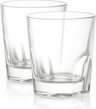 JoyJolt Carina Set of 2 Whiskey Glasses in Clear at Nordstrom Rack