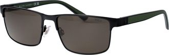 Polo Ralph Lauren Mens Sunglasses 0ph3155 Gloss Black Metal