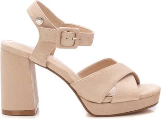 Xti Womens High Heel Ankle Strap Sandals Refresh By Xti