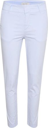 Part Two Casual Fit Heather Broek 30305570 - Dames - Slim Fit Broeken - Wit - 2XS - Katoen - Broeken