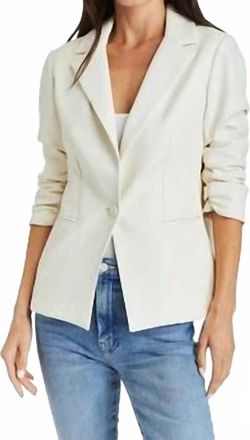 Drew Serena Blazer Jacket In Ivory