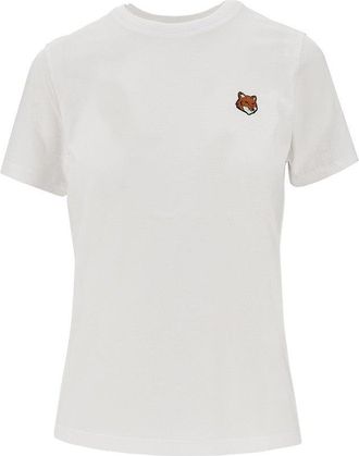 Maison Kitsun&eacute; Fox Head patch T-shirt Woman S