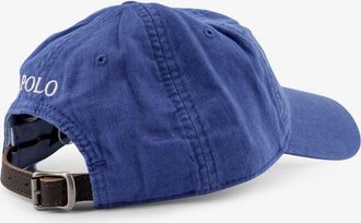 Polo Ralph Lauren Mens Hat Linen With Visor Blue