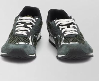 Bottega Veneta orbit mesh running sneakers rubber sole