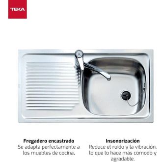 Teka Fregadero Teka E/50 1c 1e Reversible 10103010