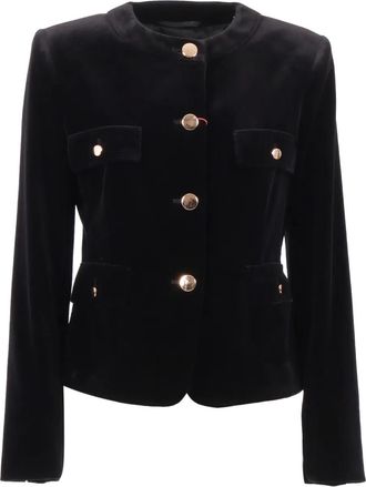 Max Mara Ilex pocket jacket - Black