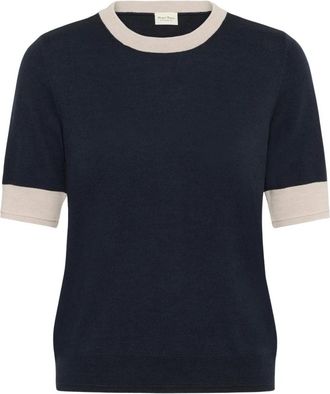 Part Two Natanya PW Pullover - Dames - Ronde hals truien - Blauw - XL - Truien & Vesten