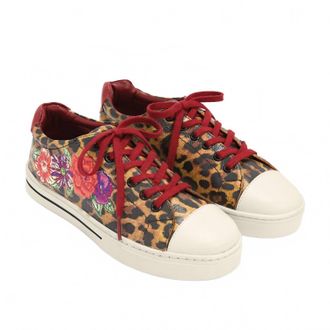 Brighton Womens Spots Sneaker In Leopard