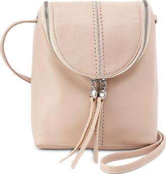 Hobo Fern Leather Crossbody Bag in Stonewash at Nordstrom
