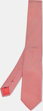HUGO BOSS Boss By Hugo Boss Red/ White Checked Silk Tie