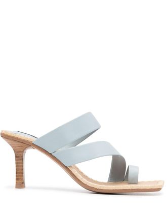 Senso Mandi leather sandals - women - Kid Leather/Kid Leather/Resin - 41 - Blue