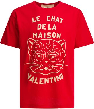 Valentino Garavani Chat De La Maison T-shirt