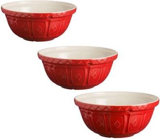 Mason Cash Color Mix Bowl Set in Red at Nordstrom