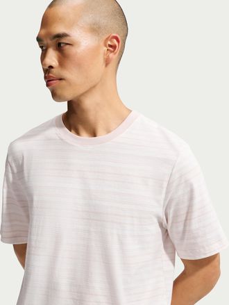 Nike Mens Nike Sportswear Striped T-Shirt in Grey | IM3751-030