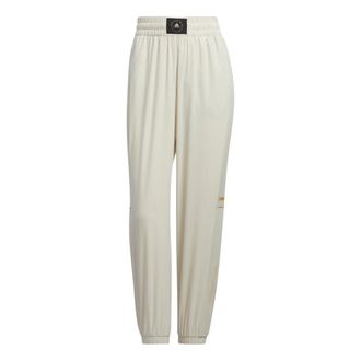 adidas (WMNS) adidas Elastic Cuff And Waistband Woven Pants Asia Sizing White HT6896