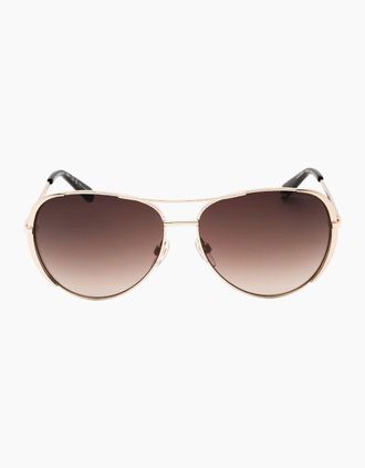 Marc Jacobs Womens Marc Jacobs Brown SF Lens Gold Sunglasses - Size: ONE size