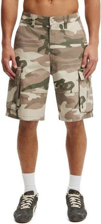 Cotton On Mens Baggy Cargo Short in Desert Camo at Nordstrom, Size 30