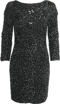 Armani Abito corto con paillettes - Nero