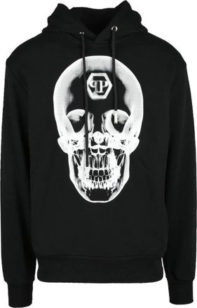 Philipp Plein Hombre, Sudaderas, Negro, Talla: L