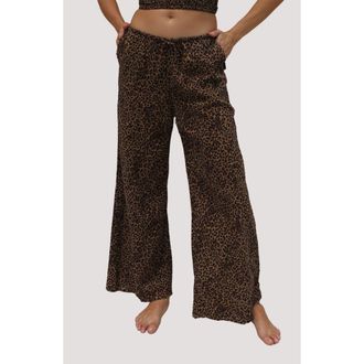 Stone Fox Swim Koda Cover-Up Drawstring Pants in Selva at Nordstrom, Size X-Small/small