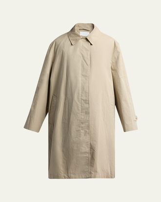 The Row Dayton Single-Breasted Car Coat