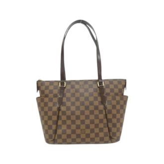 Louis Vuitton Pre-owned Tote Bags, female, Brown, Size: ONE SIZE Pre-owned Canvas Tote Bag