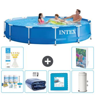 Intex Piscina Con Estructura Redonda - 366x76 Cm - 7-piezas S14