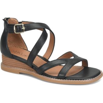 S&ouml;fft Mysti Sandal in Black at Nordstrom Rack, Size 7.5