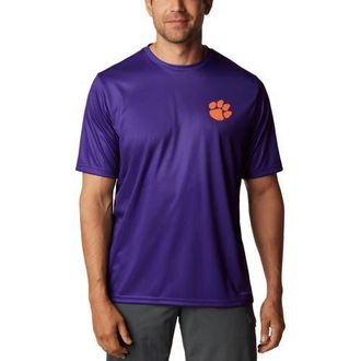 Columbia Mens Columbia Purple Clemson Tigers Terminal Tackle State Omni-Shade T-Shirt at Nordstrom, Size X-Large